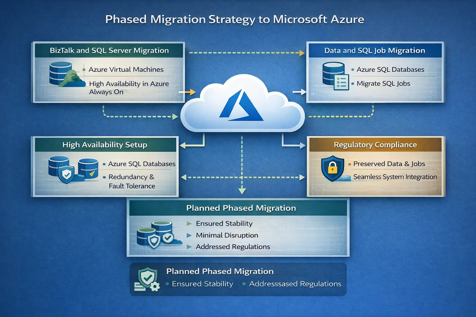 phased strategy MS azure
