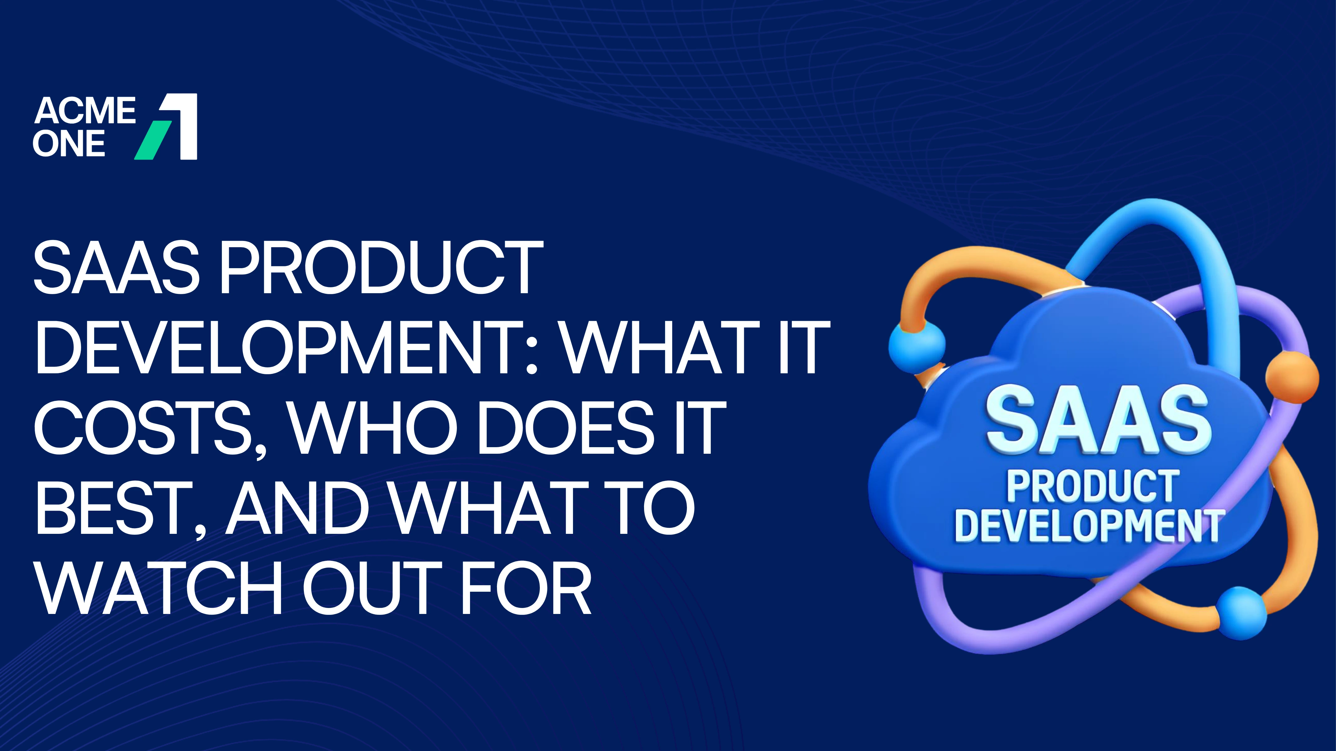 SaaS product development
